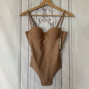 SKIMS BODY Molded Underwire Thong Bodysuit Sienna Sz XS NWT $120